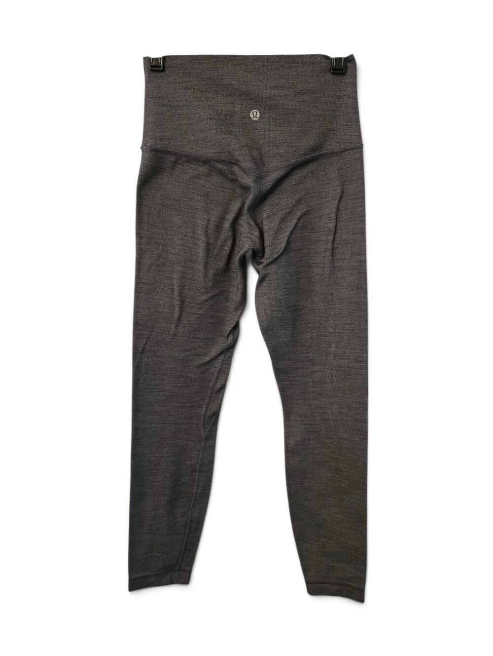 Lululemon Leggings Gray Black Lined Size 4 - Picture 5 of 12